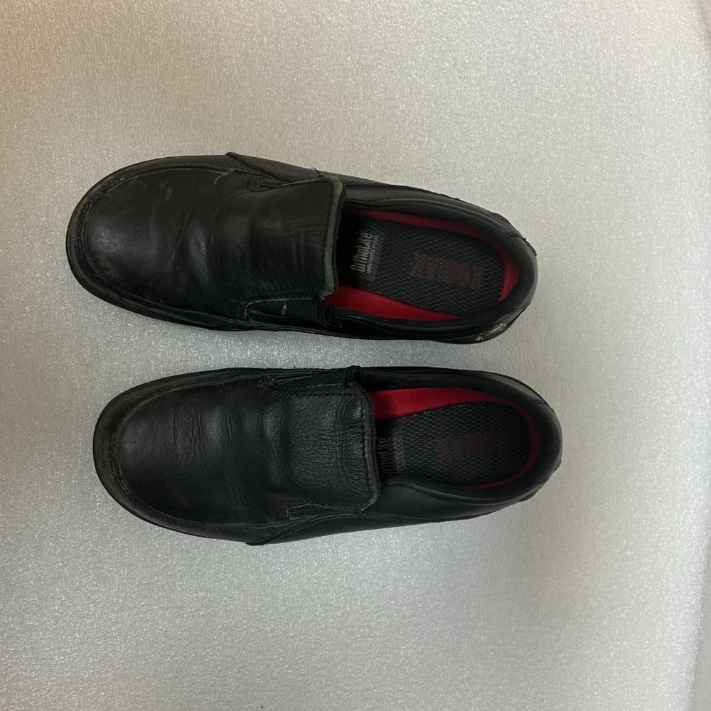 US7 KODIAK Women's Jen Steel Toe Composite Plate Slip-On SAFETY Shoes Black